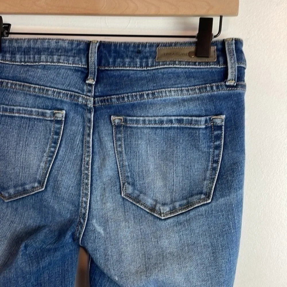Nordstrom Treasure & Bond Mid Rise Skinny Fit Jeans 28